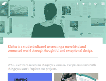 Tablet Screenshot of elefintdesigns.com